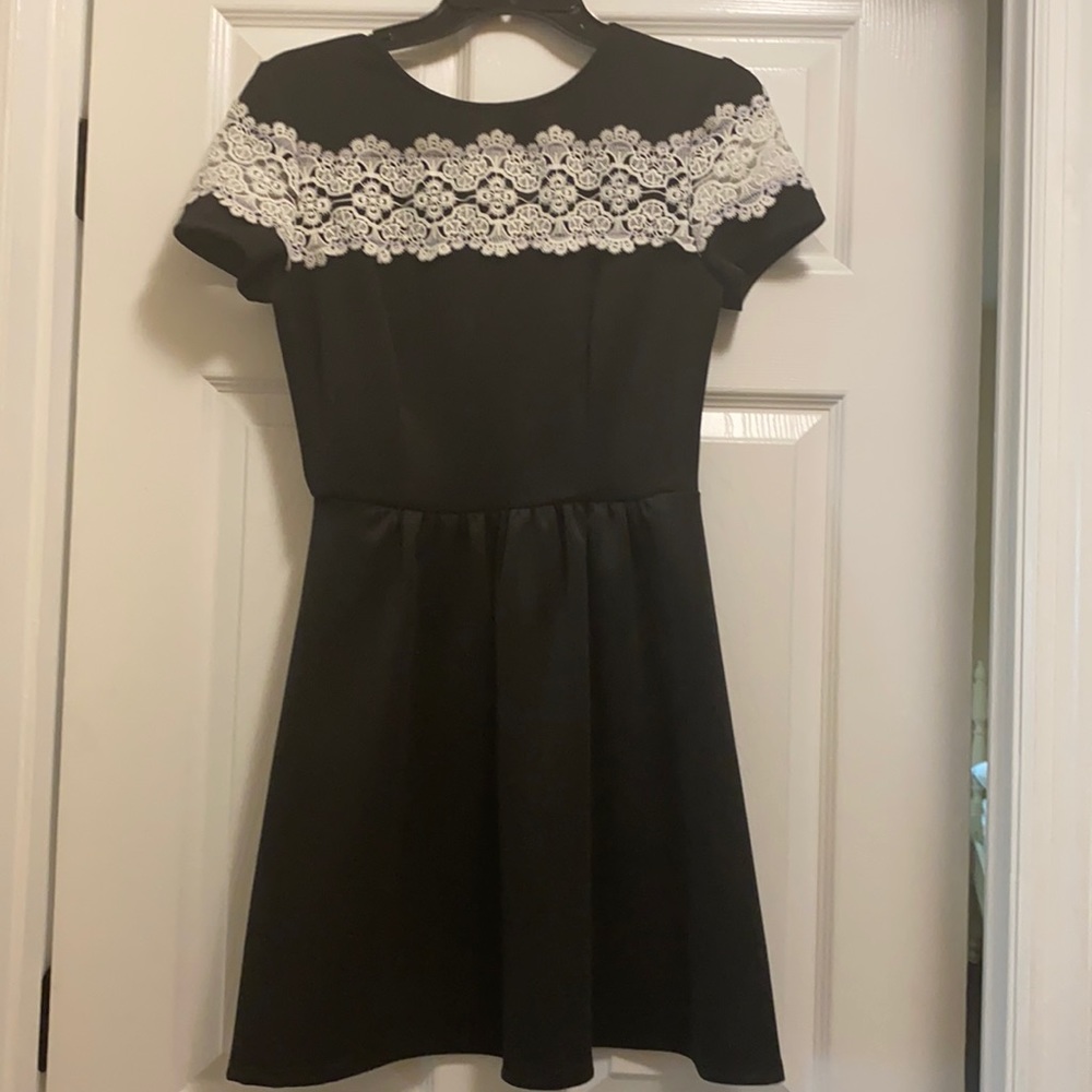 Black little semi formal dress